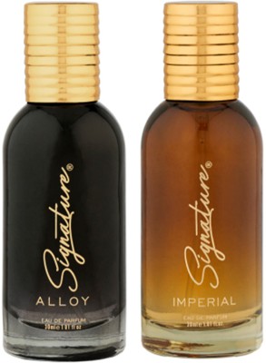 SIGNATURE Imperial & Alloy Long Lasting Fragrance (30ML Each, Pack Of 2) Occasional Eau de Parfum  -  60 ml(For Men & Women)