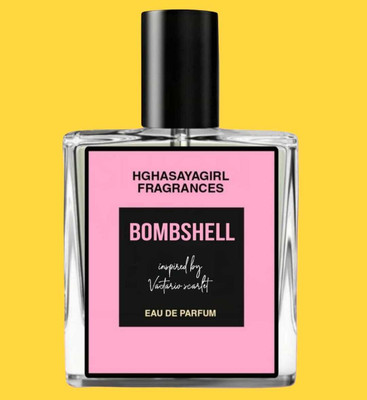 hghasayagirl Vic-to-ria's SCARLET BOMBSHELL INTENSE LONG LASTING PERFUME LUXURY SCENT x36 Eau de Parfum  -  50 ml(For Men & Women)