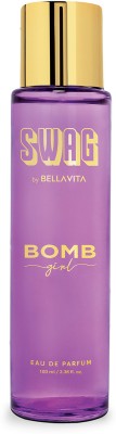 Bellavita SWAG Bomb Girl perfume with notes of Citrus, Floral & Musk|Long Lasting Scent| Eau de Parfum  -  100 ml(For Women)