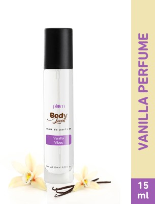 Plum BodyLovin' Vanilla Vibes | Long Lasting Vanilla Fragrance | Luxury Perfume | Eau de Parfum  -  15 ml(For Women)