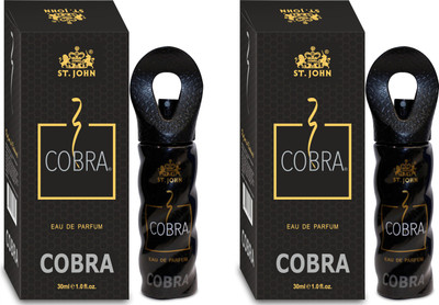 ST-JOHN Cobra Perfume (30 Ml Each, Pack Of 2) Eau De Parfum – 60 Ml  (For Men & Women) For Rs. 240 @ 31 %
