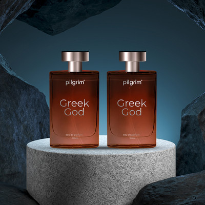 Pilgrim Greek God Premium Perfume Long-Lasting Fragrance Sandalwood & Smoky Combo Eau de Parfum  -  200 ml(For Men)