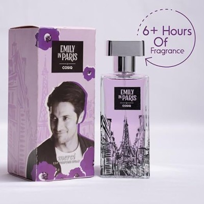 Cos-IQ Emily In Paris Merci EDP Perfume | Strong and Long-Lasting | Aromatic Fougere Eau de Parfum  -  100 ml(For Men)