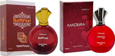 FORMLESS Soft Feel & Madera 1pc Each Perfume  -  80 ml(For Men & Women)