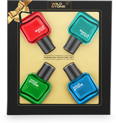 Wild Stone Edge, Forest Spice, Hydra Energy & Ultra Sensual Perfume Combo pack of 4 ( 30 ml each) Eau de Parfum  -  120 ml(For Men)