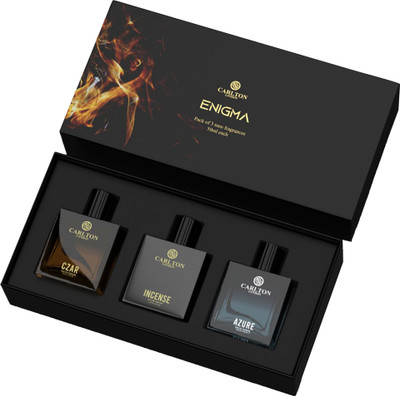 CARLTON LONDON Men ENIGMA Gift Set of 3-50ml each Eau de Parfum  -  150 ml(For Men)
