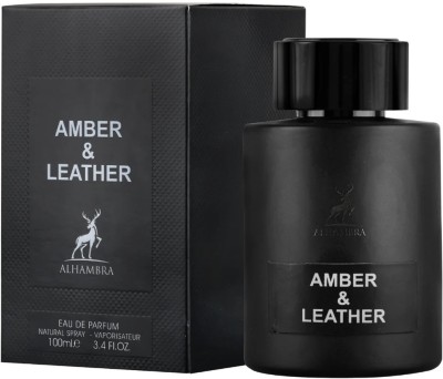 Lattafa Alhambra Amber & Leather Eau De Perfume,100Ml Eau de Parfum  -  100 ml(For Men & Women)