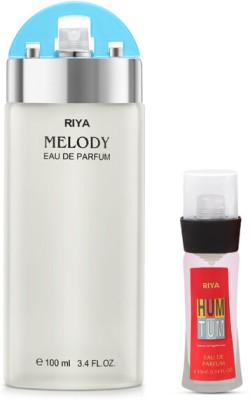 RIYA Melody Sea Green Eau De Perfume 100 ML with 10 ML Hum Tum Perfume Eau de Parfum  -  110 ml(For Men & Women)