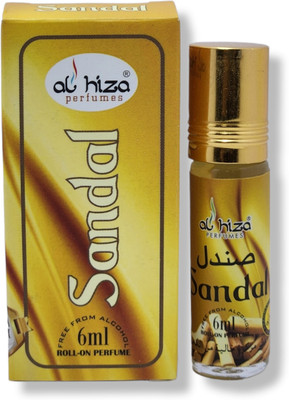 Alhiza Sandal Roll‑on Perfume | Alcohol‑Free Attar | 6 ml Perfume  -  6 ml(For Men & Women)
