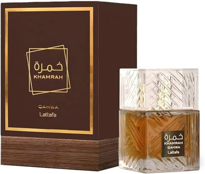 Lattafa KHAMRA QAHWA Eau de Parfum  -  100 ml(For Men & Women)