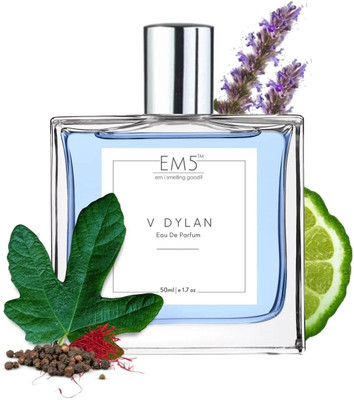 Em5 V Dylan Perfume | Aromatic Woody Fresh Fragrance | Strong and Long Lasting | Eau de Parfum  -  50 ml(For Men)