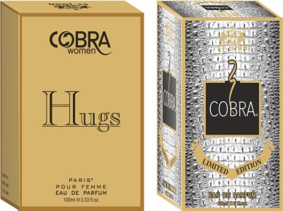 ST-JOHN Cobra Limited Edition 60ML & Cobra Hugs 100ML Gift Pack Long Lasting Eau de Parfum  -  160 ml(For Men & Women)