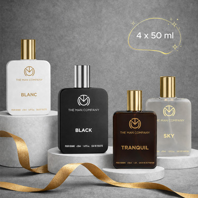 THE MAN COMPANY Perfume Gift Set - Timeless Fragrances | Luxury Long-Lasting Perfumes For Men Perfume - 200 ml(For Men)