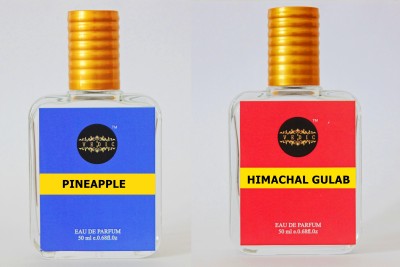 Vedic PINEAPPLE & HIMACHAL GULAB 120 ML Eau de Parfum  -  120 ml(For Men & Women)