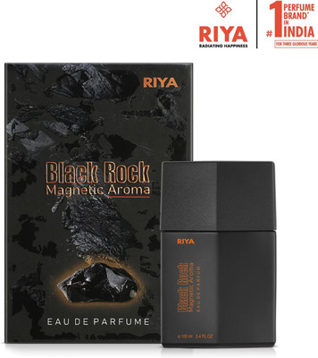 RIYA BLACK ROCK Magnetic Aroma Perfume | Fresh Fragrance Eau de Parfum  -  100 ml(For Men)