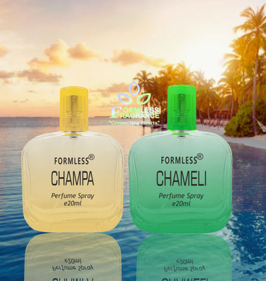 FORMLESS Champa & Chameli Perfume  -  40 ml(For Men & Women)