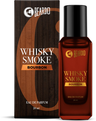 BEARDO Whisky Smoke Bourbon Perfume EDP|Oriental, Woody, Leathery|Strong & Long Lasting Eau de Parfum  -  20 ml(For Men)