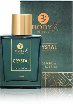 BodyX CRYSTAL Eau de Parfum  -  100 ml(For Men & Women)