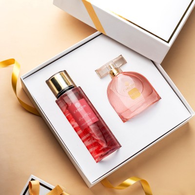 CARLTON LONDON Women Gift Set, Blush Perfume 100ml + Blush & Tease Body Mist 250ml Eau de Parfum  -  350 ml(For Women)