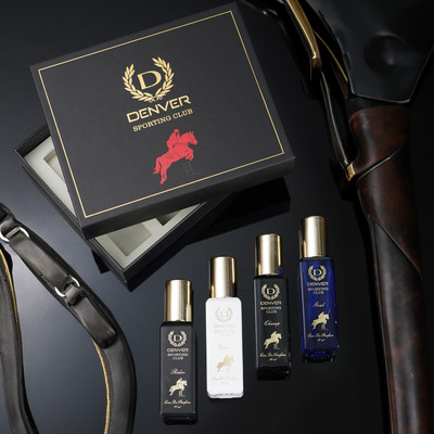 DENVER Sporting Club EDP- SRK's Favorite Luxury Gift Pack- 20ml x 4 Set Eau de Parfum  -  80 ml(For Men)