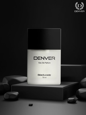 DENVER Black.code Perfume|Premium & Long Lasting| Eau de Parfum  -  70 ml(For Men)