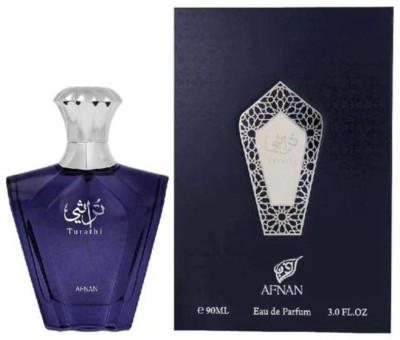 AFNAN Turathi Blue EDP 90ml Eau de Parfum  -  90 ml(For Men)