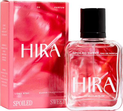 HIRA Spoiled Sweet Long Lasting Perfume with Pear|Hazelnut|Vanilla|Everyday Fragrance Eau de Parfum - 50 ml(For Women)