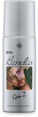 RIYA Bindas Grey Deodorant Spray  -  For Men(40 ml, Pack of 5)