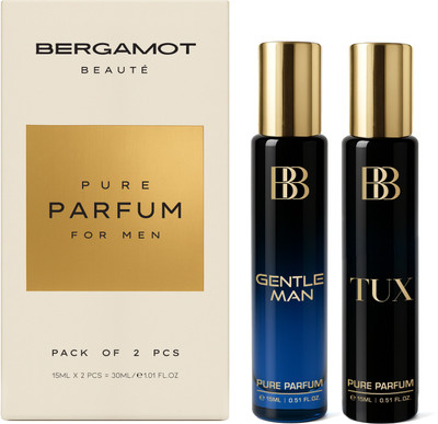 BERGAMOT BEAUTE GENTLEMAN Perfume & TUX Luxury Gift Set for Men Long Lasting 2x15 ml Combo Perfume  -  30 ml(For Men)
