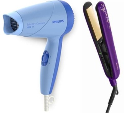 PHILIPS HP8142 & BHS336 Personal Care Appliance Combo(Hair Dryer, Hair Straightener)