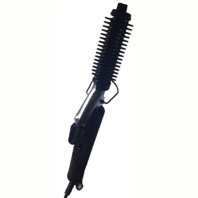 FIVANIO Professional 471B Ceramic Anti-Static Curler Styling Tool Iron Rod Brush B17 Electric Hair Curler(Barrel Diameter: 2 cm)