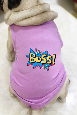 Baeship T-shirt for Dog(Purple)
