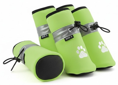 PETZ R US Shoes for Dog(Green)