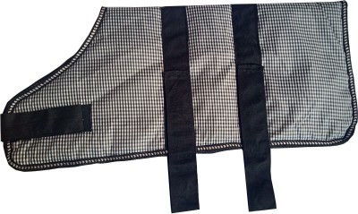 Ayra pet care Coat, Life Jacket, Winter Jacket for Dog(White, Black)