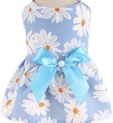 PETANGEL Frock for Dog, Cat(Blue)