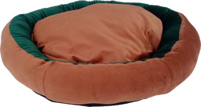 Aftra Soft Velvet Sofa Mountain Beds 4 in 1 Reversible Comfortable Pet Bed art-295 XS Pet Bed(Green)