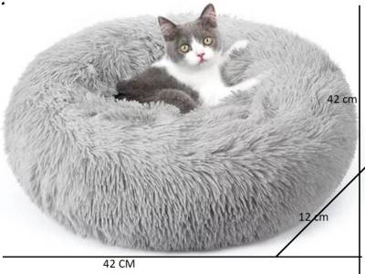 Zexsazone The round donut pet bed is perfect for indoor cats and puppies winter, Summer XXXL Pet Bed