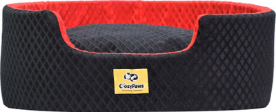 CozyPaws ARDB-01-BLACK RED-4XL 4XL Pet Bed(BLACK RED)