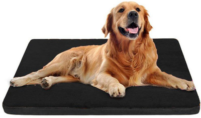 Petslover Pad Dog Mat Mattress Pet Beds Foam Cushion L Pet Bed(Black)