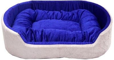 TRANDING STYLISH Sofas , Beds For Dog And Cat L Pet Bed(Grey & Blue)