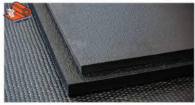 Ursus Animal Feeding Waterproof Rubber mat 8×5 feet for Horse, Cow, Buffalo and Bull XL Pet Bed(Black)