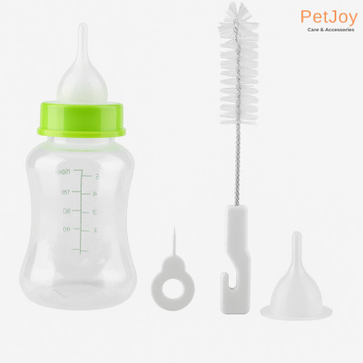 PetJoy PetJoy Mini Hydrate 150 Plastic Pet Bottle(150 ml Clear)