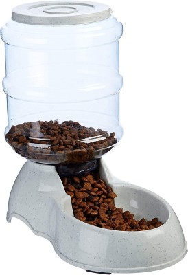 kankinmart Plastic Pet Bowl & Bottle(3.8 L Multicolor)