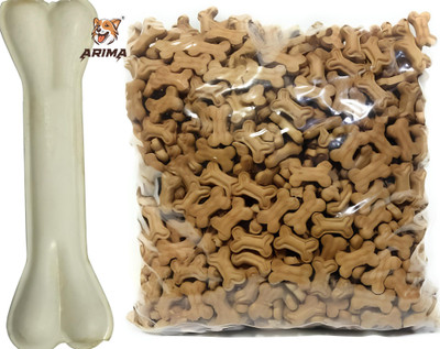 ARIMA Dog Biscuits 250 gm and Dog Chew Bone 5 inch 1 pcs Chicken Dog Chew(400 g, Pack of 2)