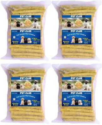 Pet Clue Dog Chicken Munchy&Healthy Chew Stick Chicken Flavour Dog Treat ( 2Kg Pack Of 4) Chicken Dog Chew(2 kg, Pack of 4)