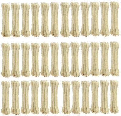 Puppy buddy New dog bone 3 inch set of 36 in 1 pack Chicken Chew (1200 g, set of 36) Chicken Dog Chew(1200 g, Pack of 36)