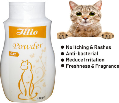 Iilio Cat Powder Pack of 1 180 ml Pet Coat Cleanser(Suitable For Cat)