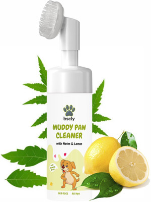 bscly Muddy Dog Paw Cleaner With Neem & Lemon Extracts 160 ml Pet Coat Cleanser(Suitable For Dog)