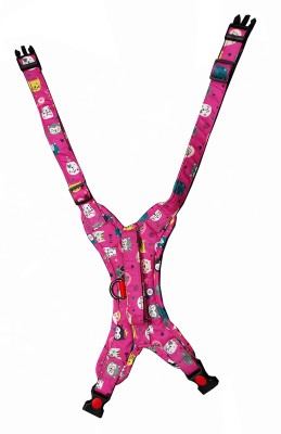 Petshop7 Dog Safety Harness(Large, Pink)