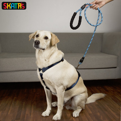 SKATRS Dog Standard Harness(Medium, Blue)